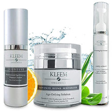 Load image into Gallery viewer, Anti Aging Skin Care Set: Retinol Cream, Vitamin C Serum & Firming Eye Cream for a glowing and radiant skin. The Best Beauty Gift Sets for Women