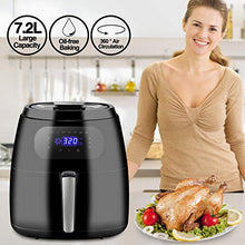 Load image into Gallery viewer, SUPER DEAL Pro 1700W Digital Air Fryer 7.6 Quart Extra Large Capacity Oven Cooker with 7 Cooking Presets Auto Shut off & Timer Dishwasher Safe Parts Recipes & CookBook