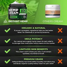 Load image into Gallery viewer, Instant Hеmp Раin Rеliеf Cream - Relieve Muscle, Joint & Arthritis раin - Natural Hеmp Extract for Arthritis, Foot & Back Раin - 2oz