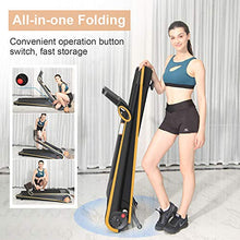 Load image into Gallery viewer, Fisup Foldable Smart Treadmill for Home Office Use Exercise Walking Jogging Silent with APP Installation Free