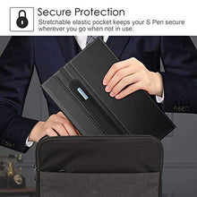 Load image into Gallery viewer, Fintie Keyboard Case for Samsung Galaxy Tab S6 Lite 10.4'' 2020 Model SM-P610 (Wi-Fi) SM-P615 (LTE), Slim Stand Cover with Secure S Pen Holder Detachable Wireless Bluetooth Keyboard, Black