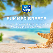 Load image into Gallery viewer, Fresh Step Cat Litter Crystals in Summer Breeze | Cat Litter Box Deodorizer, 15 Ounces - 3 Pack, Deodorizing, Odor Eliminating Crystals