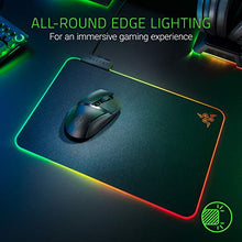 Load image into Gallery viewer, Razer Firefly Hard V2 RGB Gaming Mouse Pad: Customizable Chroma Lighting, Built-in Cable Management, Balanced Control & Speed, Non-Slip Rubber Base