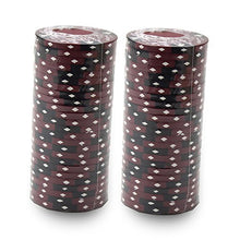 Load image into Gallery viewer, Brybelly 50 Red Ace King Suited Clay Composite 14 Gram Poker Chips
