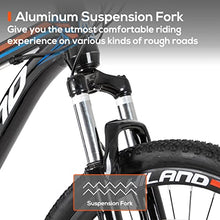 Load image into Gallery viewer, Hiland Aluminum Mountain Bike,Shimano 24 Speeds,26 inch Wheels, with Disc Brake,3 Sizes for Men Mens Bikes