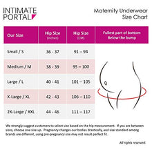 Load image into Gallery viewer, Intimate Portal Maternity Underwear Under the Bump Pregnancy Postpartum Panties Womens Cotton Briefs 6-Pk Blooms L