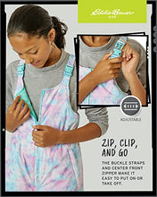 Load image into Gallery viewer, Eddie Bauer Kids' Snow Bib - Insulated Waterproof Snow Ski Pant Overalls For Boys And Girls (3-16), Size 3-4, Prism Pink