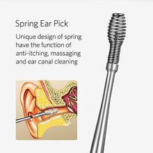 Load image into Gallery viewer, 8 Pcs Ear Pick Earwax Removal Kit, Geengle Ear Cleansing Tool Set, Ear Curette Ear Wax Remover Tool with a Cleaning Brush and Storage Box