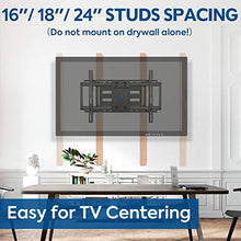 Load image into Gallery viewer, Mounting Dream TV Wall Mounts TV Bracket for 42-70 Inch TVs, Premium TV Mount, Full Motion TV Wall Mount with Articulating Arms, Max VESA 600x400mm and 100 LBS, Fits 16", 18", 24" Studs MD2296-24K