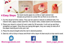 Load image into Gallery viewer, Scary Spider Halloween Water Slide Nail Art Decals - Salon Quality! - Great for Halloween!