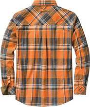 Load image into Gallery viewer, Legendary Whitetails Men's Standard Buck Camp Flannel Shirt, Canyon Plaid, Medium