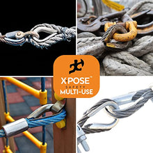 Load image into Gallery viewer, 12 Pk Stainless Steel Thimbles for Wire Rope - 3/32 Inch - Marine Rigging, Sailing, Boat Anchor, Fishing, Railing, DIY, Hobby, Commercial, Industrial Applications - by Xpose Safety