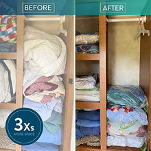 Load image into Gallery viewer, Space Saver Storage Bags for Clothes - No Vacuum 10-pack Large & Jumbo Rolling Compression Packing Bags, Gain 300% More Space for Travel Camping RV Trailer, Small Closets by Acrodo