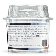 Load image into Gallery viewer, Anti Aging Peel Off Collagen Face Mask For All Skin Types By Alana Mitchell Instantly Reduces Wrinkles & Fine Lines - Tightening Firming Smoothing & Toning - All Natural (Two Pack)