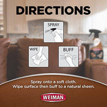 Load image into Gallery viewer, Weiman Leather Cleaner & Conditioner Care Kit | Non-Toxic Restores Leather Surfaces | Ultra Violet Protectants Help Prevent Cracking or Fading of Leather Furniture, Car Seats, Shoes