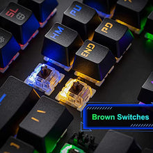 Load image into Gallery viewer, G-Cord Wireless Mechanical Gaming Keyboard, 104 Keys Wired Keyboard with Numpad, Anti-Ghosting Computer Keyboard for PC Desktop Gamers