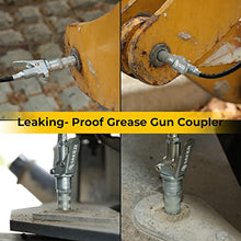 Load image into Gallery viewer, Saker Grease Gun Coupler-Upgrade to 14000 PSI,Duty Quick Release Grease Couplers,Compatible with All Grease Guns 1/8" NPT Fittings (1 PC)