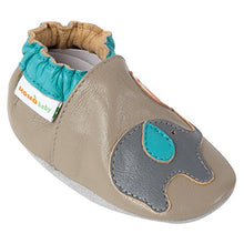 Load image into Gallery viewer, Momo Baby Boys Soft Sole Leather Shoes First Walker Toddler Crib Booties Slippers 12 Months