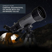 Load image into Gallery viewer, Celestron - 70mm Travel Scope DX - Portable Refractor Telescope - Fully-Coated Glass Optics - Ideal Telescope for Beginners - BONUS Astronomy Software Package - Digiscoping Smartphone Adapter
