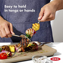 Load image into Gallery viewer, OXO Good Grips Grilling Tools, Stainless Steel Grilling Skewers - Set of 6