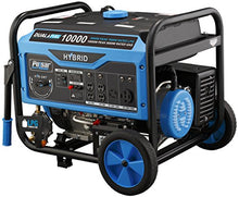 Load image into Gallery viewer, Pulsar PG10000B16 Portable Dual Fuel Generator-8000 Rated 10000 Peak Watts-Gas & LPG Electric Start-Switch-&-Go Build in, RV Ready-CARB Compliant, 10, 000W, Black