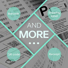 Load image into Gallery viewer, Shipping Label Printer, Barcode Printer, 4''×6'' Label Printer-Compatible with USPS FedEx, Amazon, Ebay, Etsy, Shopify, etc-Great for Labeling, Filing, Mailing, Barcodes-Windows System & Mac