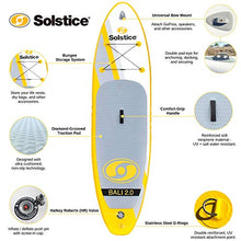 Load image into Gallery viewer, Solstice Watersports Bali 2.0 Inflatable Stand-Up Paddle Board Kit (10'6 x 32'' x 5''), Bali 2.0 kit (Yellow)