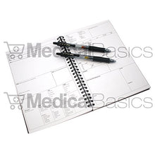Load image into Gallery viewer, H&P Notebook - Medical History and Physical Notebook, 100 Medical templates with Perforations