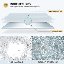 Load image into Gallery viewer, DELAVIN 57-59 in. Semi-Frameless Bypass Shower Door, Bathroom Sliding Shower door, SGCC Tempered Glass Door with Explosion-Proof Film, Stainless Steel, Aluminum