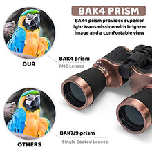Load image into Gallery viewer, 20x50 Binoculars High Power Binoculars for Adults with Low Night Vision Waterproof Compact Binoculars for Bird Watching Hunting Hiking Traveling Outdoor, Phone Adapter Strap and Case
