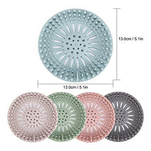 Load image into Gallery viewer, Hair Catcher Durable Silicone Hair Stopper Shower Drain Covers Easy to Install and Clean Suit for Bathroom Bathtub and Kitchen 5 Pack