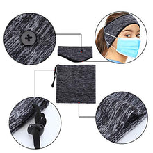 Load image into Gallery viewer, 4 Pieces Winter Ear Warmer Headband Winter Neck Gaiter for Cold Weather Running Sweatband Sports Non Slip for Girls Women Men Fleece Headband Ear Cover Muffs for Jogging Cycling Yoga