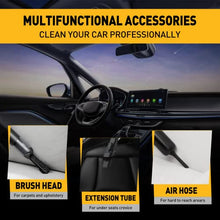 Load image into Gallery viewer, Baseus Car Vacuum Cleaner, Handheld Vacuum Cordless 135W High Power Portable Small Mini Rechargeable Hand Vacuum with LED Light for Car, Home, Kitchen - A3