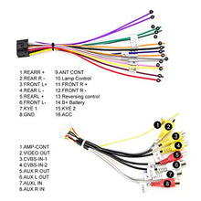 Load image into Gallery viewer, Android 9.0 Double Din GPS Navigation Car Stereo, 9.7'' Vertical Touch Screen 2.5D Tempered Glass Mirror Bluetooth Car Radio with Backup Camera