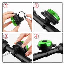 Load image into Gallery viewer, Accmor Classic Bike Bell, Aluminum Bicycle Bell, Loud Crisp Clear Sound Bicycle Bike Bell for Adults Kids