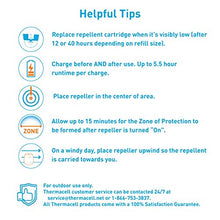 Load image into Gallery viewer, Thermacell Mosquito Repellent Radius Zone Mosquito Repeller Refills; 40 Hours of Protection; No DEET, No Spray, No Mess, grey (LR-1-40)