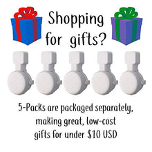 Load image into Gallery viewer, The Dot Genie | Amazon Echo Dot 3rd Gen Wall Mount | The Original Outlet Hanger | No Muffled Sound | Exposed Speaker Grill, Mics, and Lights | Designed in USA (Black, 2-Pack)