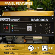 Load image into Gallery viewer, DuroStar DS4000S Portable Generator, Yellow/Black