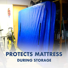 Load image into Gallery viewer, Mattress Bag with 8 Handles for Moving and Storage – Queen Size – Reusable Cover with Strong Zipper Closure – Extra Thick Mattress Protection