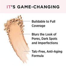 Load image into Gallery viewer, IT Cosmetics Your Skin But Better CC+ Airbrush Perfecting Powder - Medium (W) - Camouflage Pores, Dark Spots & Imperfections - With Peptides, Silk, Niacin & Hydrolyzed Collagen - 0.33 oz