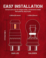 Load image into Gallery viewer, KXJX 3157 LED Amber Yellow Bulb LED Turn Signal Bulb 3156 3056 3057 4157 3457A 3157A 3757 LED Replacement Lamp for Turn Signal Blinker Bulb (Pack of 2)