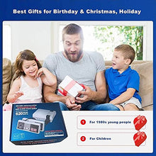 Load image into Gallery viewer, Classic Mini Retro Video Game Console with Preloaded 620 Games & 2 Controllers, Old School Video Games System for Kids, Birthday Gift Happy Childhood Memoriess, AV Output ONLY