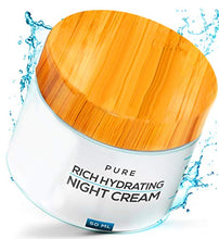 Load image into Gallery viewer, Night Face Cream - 100% Organic | New Nano Science in Anti Aging | Nano Purity - The Most Biologically Pure & Potent Product on the Market | Nano Particles Work on Deepest Skin Layers | V Limited Edition
