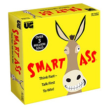 Load image into Gallery viewer, University Games Smart Ass The Ultimate Party Game for Families and Adults Ages 12 & Up, The Perfect Tabletop Trivia Game for People Who Hate Waiting Their Turn!