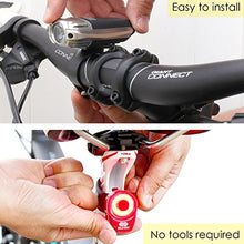 Load image into Gallery viewer, BLITZU Gator 390 USB Rechargeable LED Bike Light Set, Bicycle Headlight Front & Free Rear Back Tail Light. Waterproof, Easy to Install for Kids Men Women Road Cycling Safety Commuter Flashlight Black