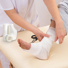 Load image into Gallery viewer, Gauze Bandage Rolls with Tape 36-Pack, Stretch Bandage Roll, 4 x 4 Yards Stretched, Breathable White Gauze Bandages, Bulk Gauze Rolls for Home, Gym & Office Use, Absorbent Bandage Rolls