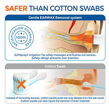 Load image into Gallery viewer, WaxBgone Ear Wax Removal Kit with Earwax Drops and SoftSpray Ear Irrigation Tips for Safe and Effective Earwax Removal - Complete Ear Cleaning Kit for Adults and Kids