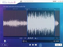 Load image into Gallery viewer, Audio Recorder and Editor - professional sound studio for recording, editing and playing all common audio files: WAV, AIFF, FLAC, MP2, MP3, OGG for Windows 11, 10, 8.1, 7
