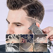 Load image into Gallery viewer, Hair Clippers for Men Full Metal Cordless Close Cutting T-Blade Trimmer Kit with LED Display Professional Hair Cutting Kit Beard Trimmer Barbers Men Women Kids Clipper Set Rechargeable Grooming Kit