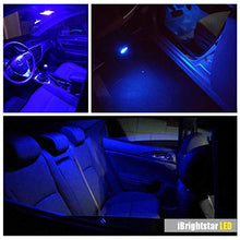 Load image into Gallery viewer, iBrightstar Newest 9-30V Extremely Bright 211-2 212-2 578 Festoon LED Bulbs Error Free 1.61" 41mm for Interior Map Dome Lights and License Plate Courtesy Lights, Blue